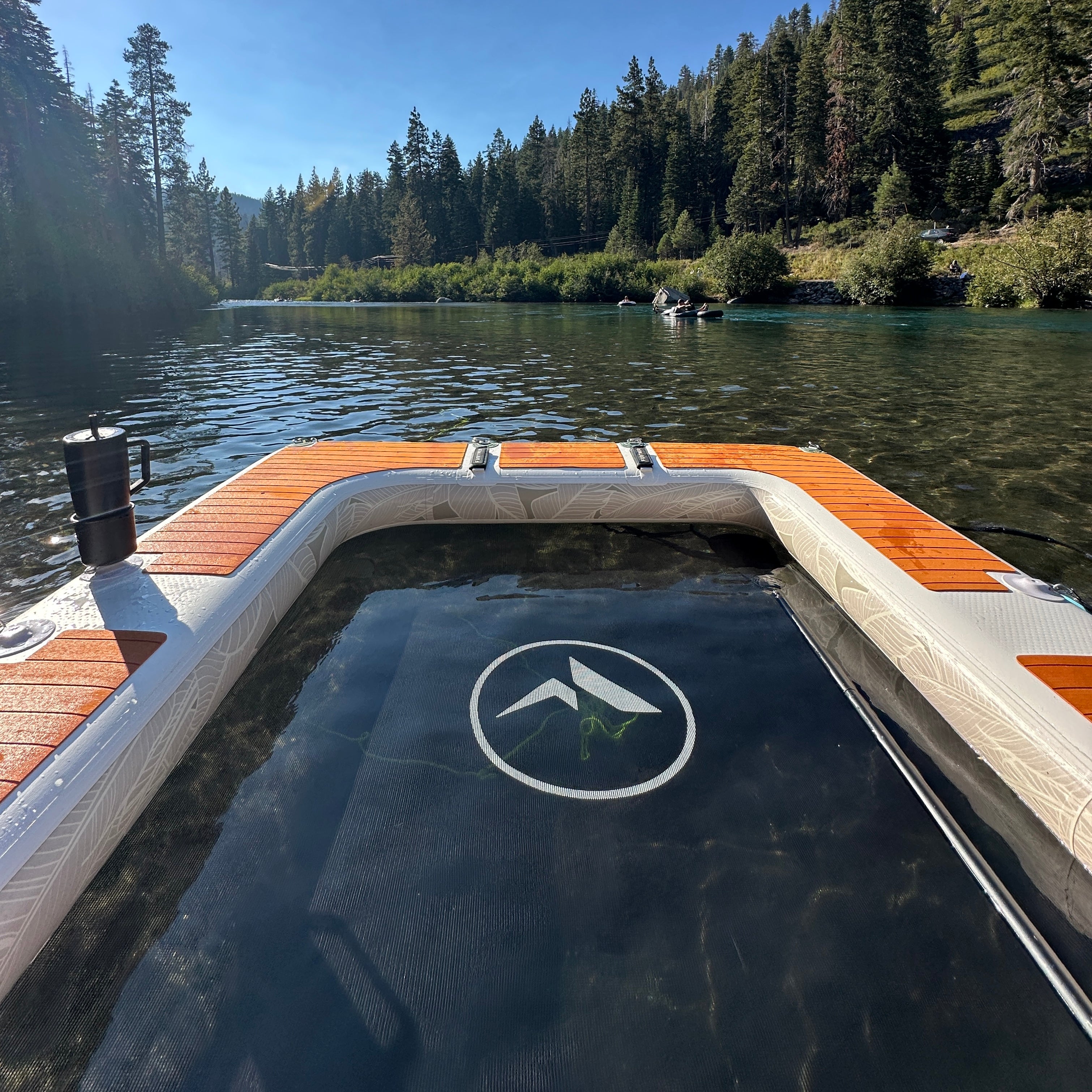Avalon Pad Water Hammock Truckee River Lake Tahoe Float Mesh Sunbathe Chill Pad