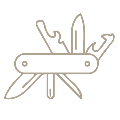 Further Badges Swiss Army Knife 500x500