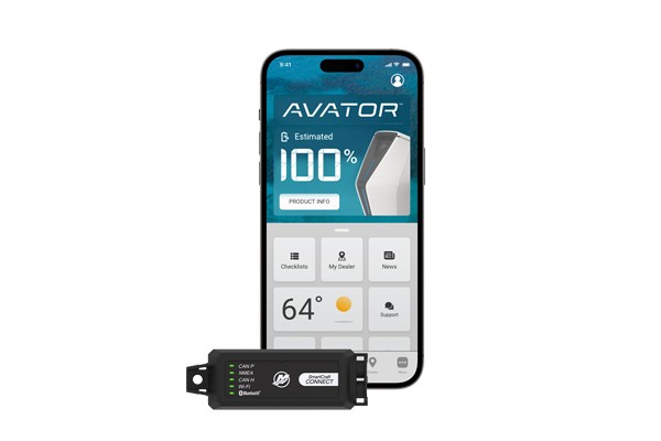 Further Custom Mercury Outboard Engine Electric Avator Smartphone Connect App