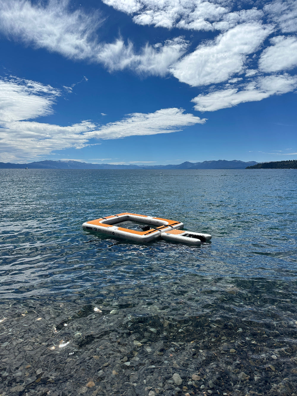 Further Customs 878 Avalon Pad Water Hammock Lake Tahoe Pup Dog Ramp