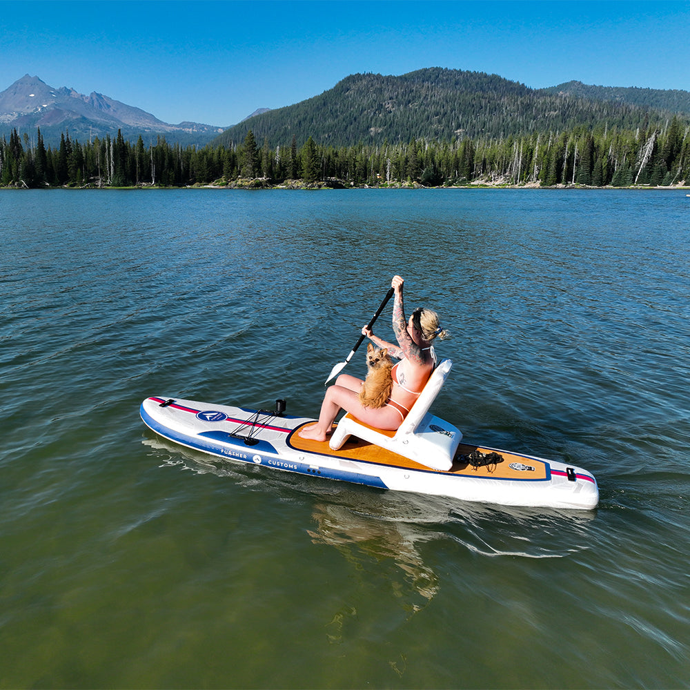 Further Customs Avalon Chair Inflatable Mariner Board Canoe Conversion