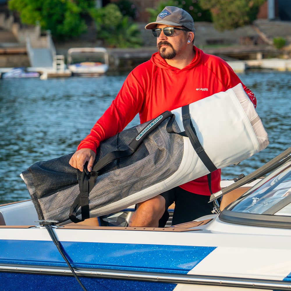 Further Customs Avalon Pad Inflatable Mesh Aqua Net Water Hammock Hangout Sun Chill Lounge Floating Island