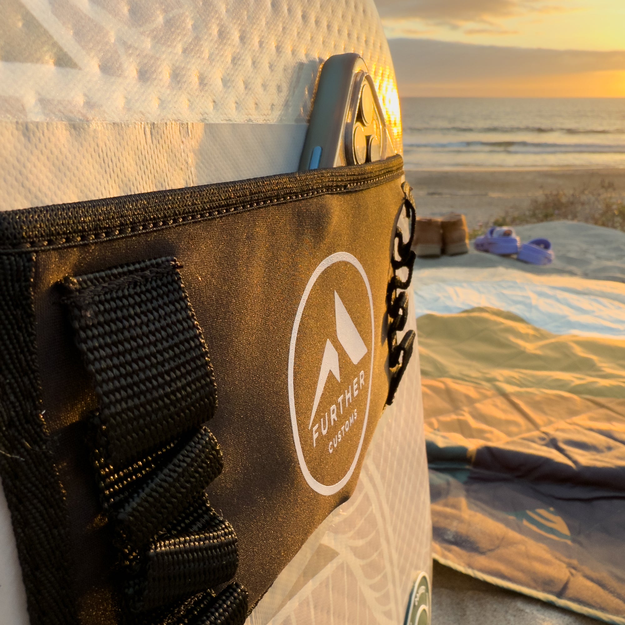 Further Custom Inflatable Boat Captains Chair Marine Furniture to Best Packable Beach Seats for popup pop up Dock and Lounging Neoprene Pocket