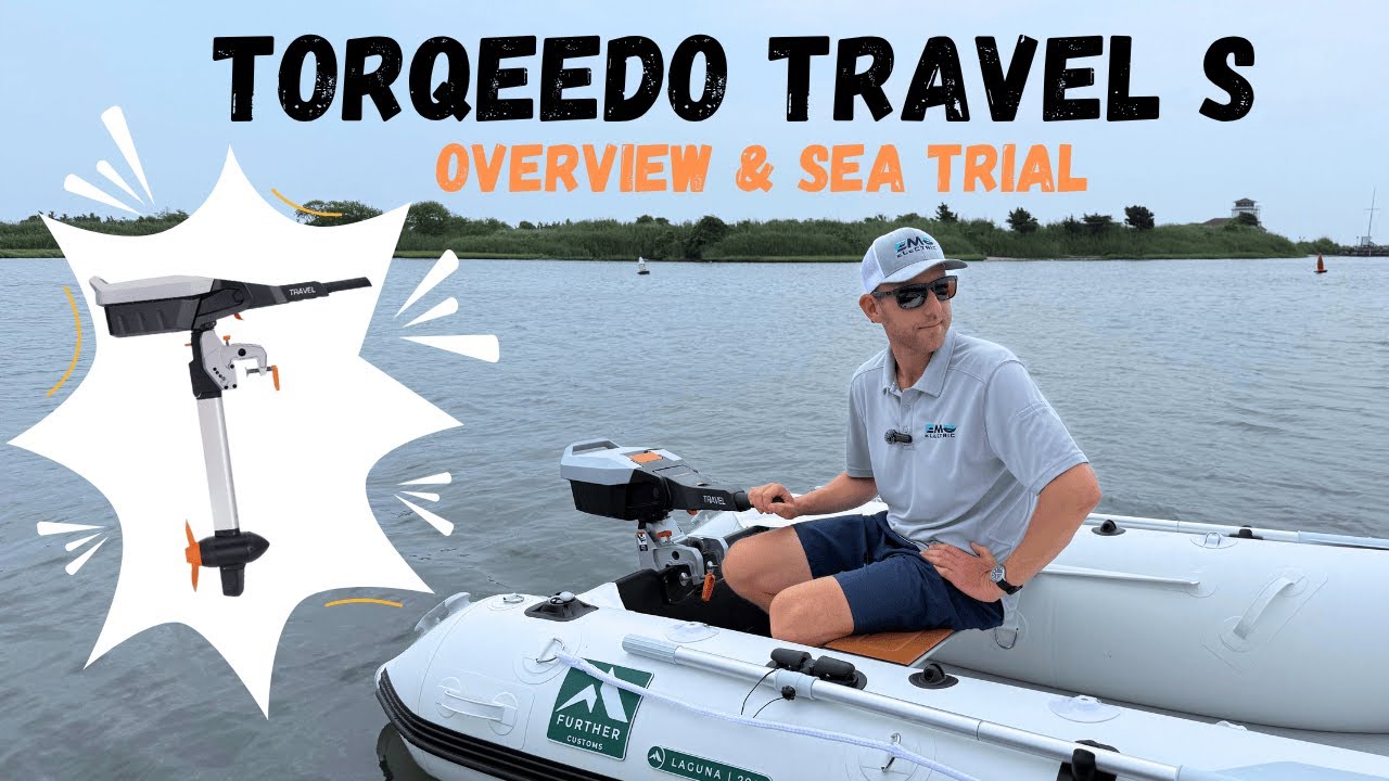 Further Customs Laguna 290 and Torqeedo Travel S Overview and Sea Trial by EMO Electric