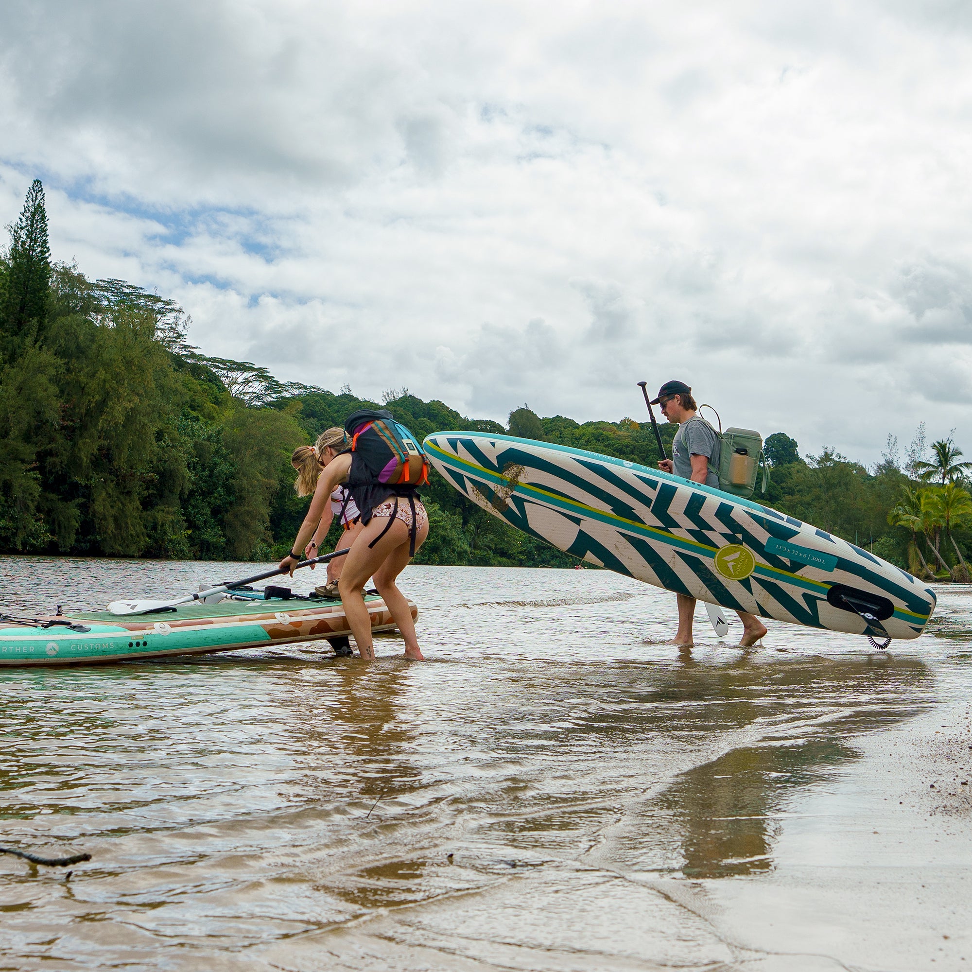 Further Customs Podium Inflatable Paddleboard isup paddle board yacht boating board Kauai