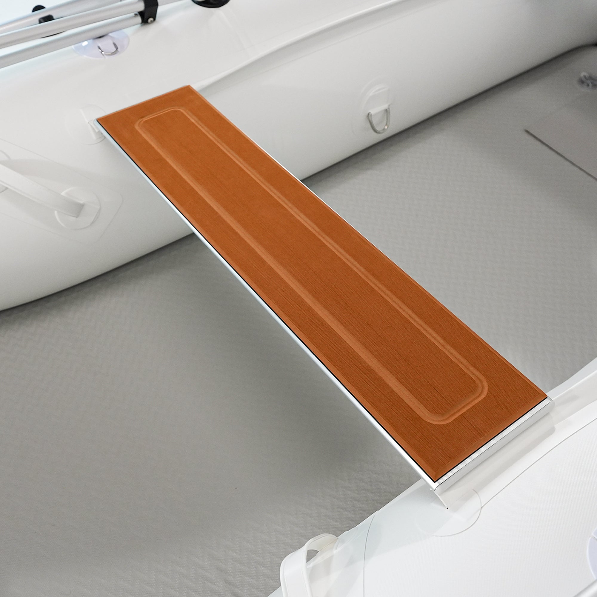 Further Customs Laguna Catamaran EVA wrapped sliding bench seat Teak Brown