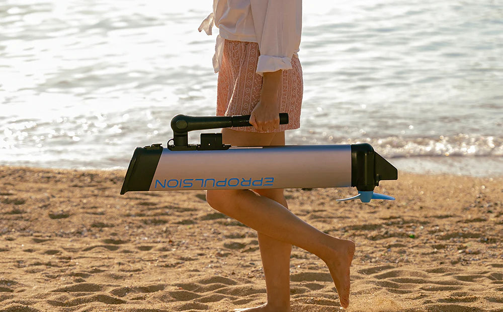 Further Customs eLite ePropulsion Electric Outboard Engine Travel Transport Folded Packable Lightweight