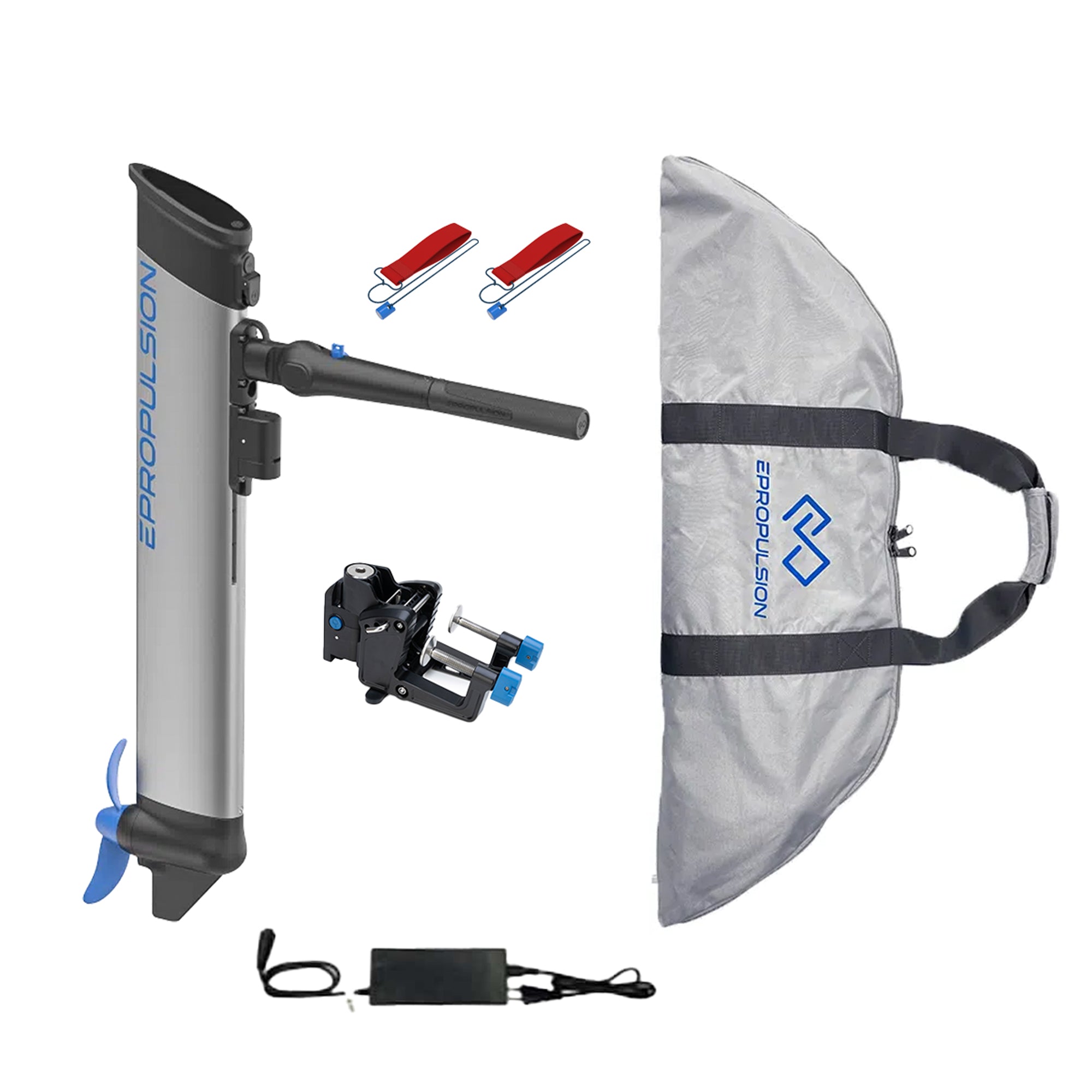 eLite ePropulsion electric outboard engine 500w 1hp included accessories What comes with?