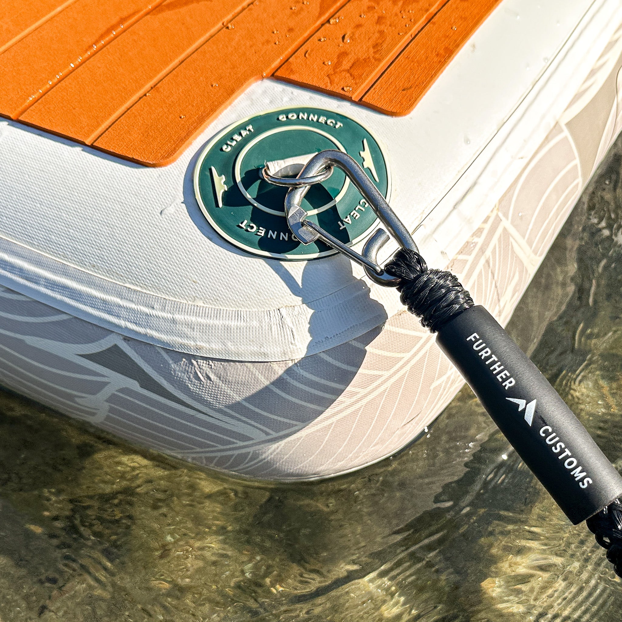 Elastic Dock Lines Stainless Steel Boat Marine Lake Accessories