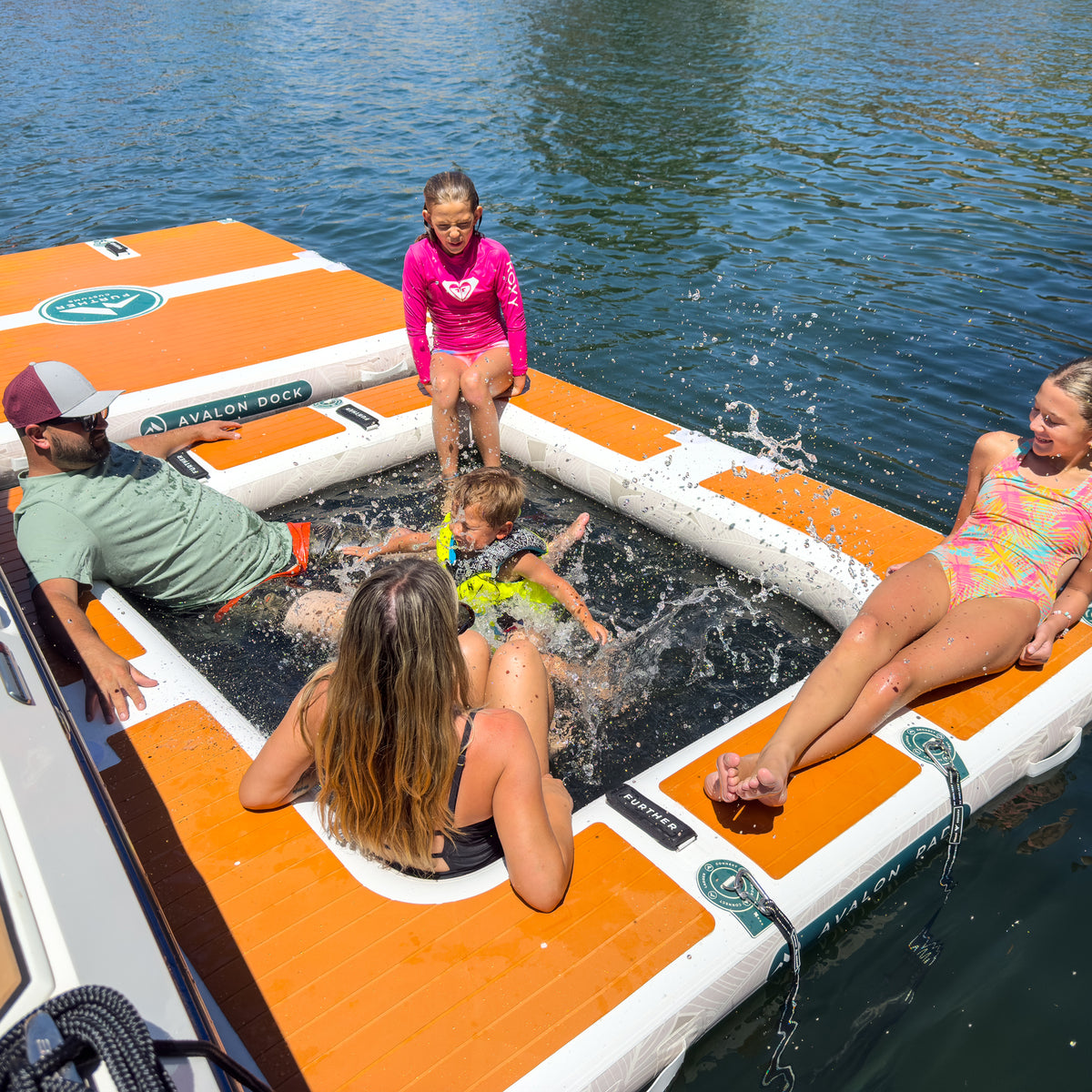Dock Pro Inflatable Dock Inflatable Docks, Water Hammocks & Swim Platforms