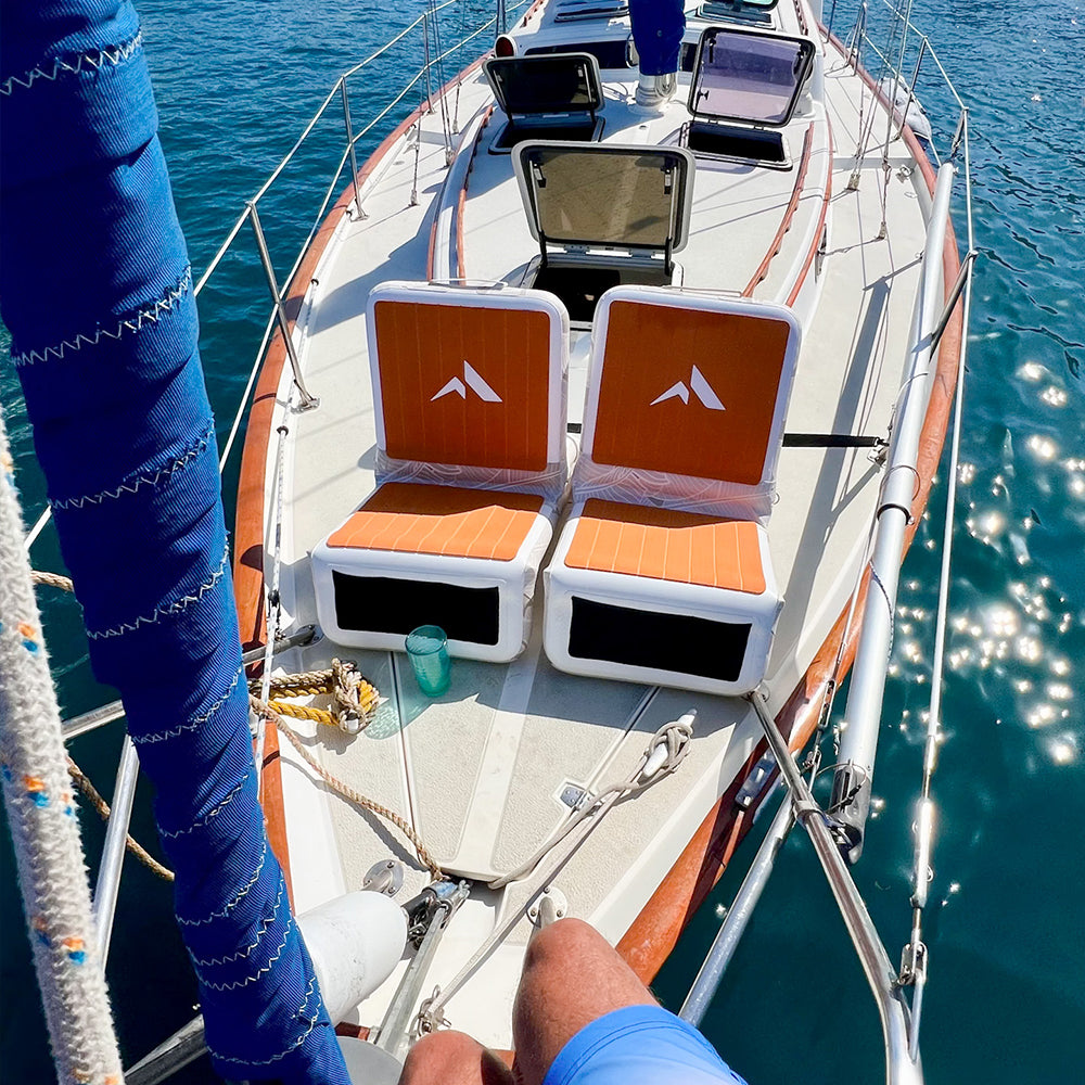 Further Customs Avalon Chair Inflatable Sailboat Catalina Bow 