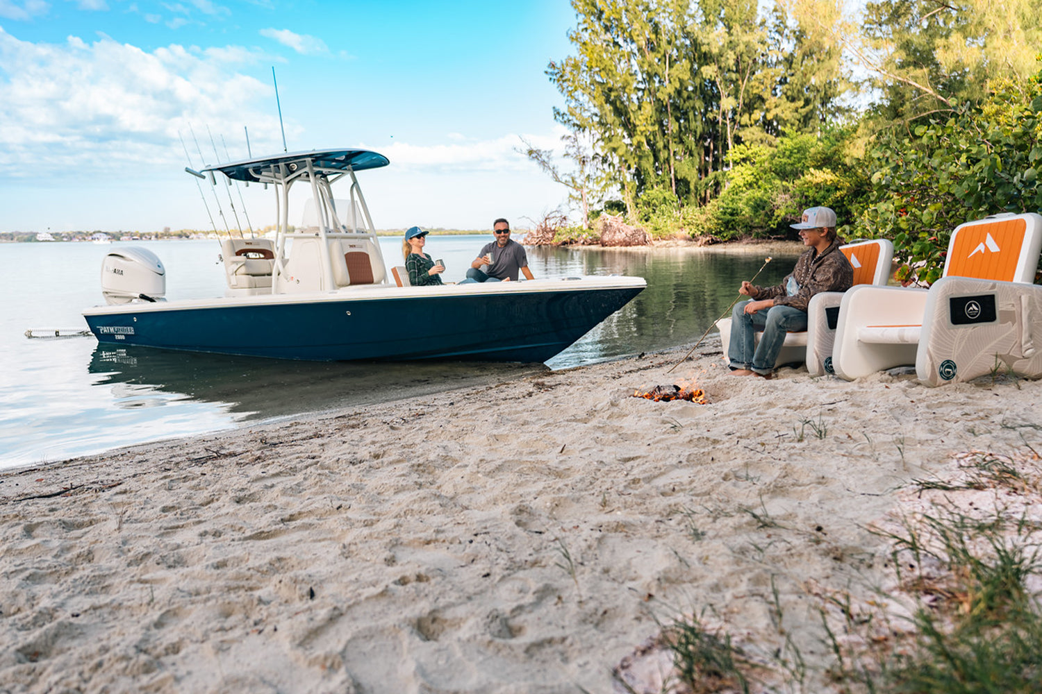 Further Customs Captains Chair Inflatable Boat Furniture Marine Seats Sand Bar Deck Beach pop up Bote Blow up Packable Bean Bag