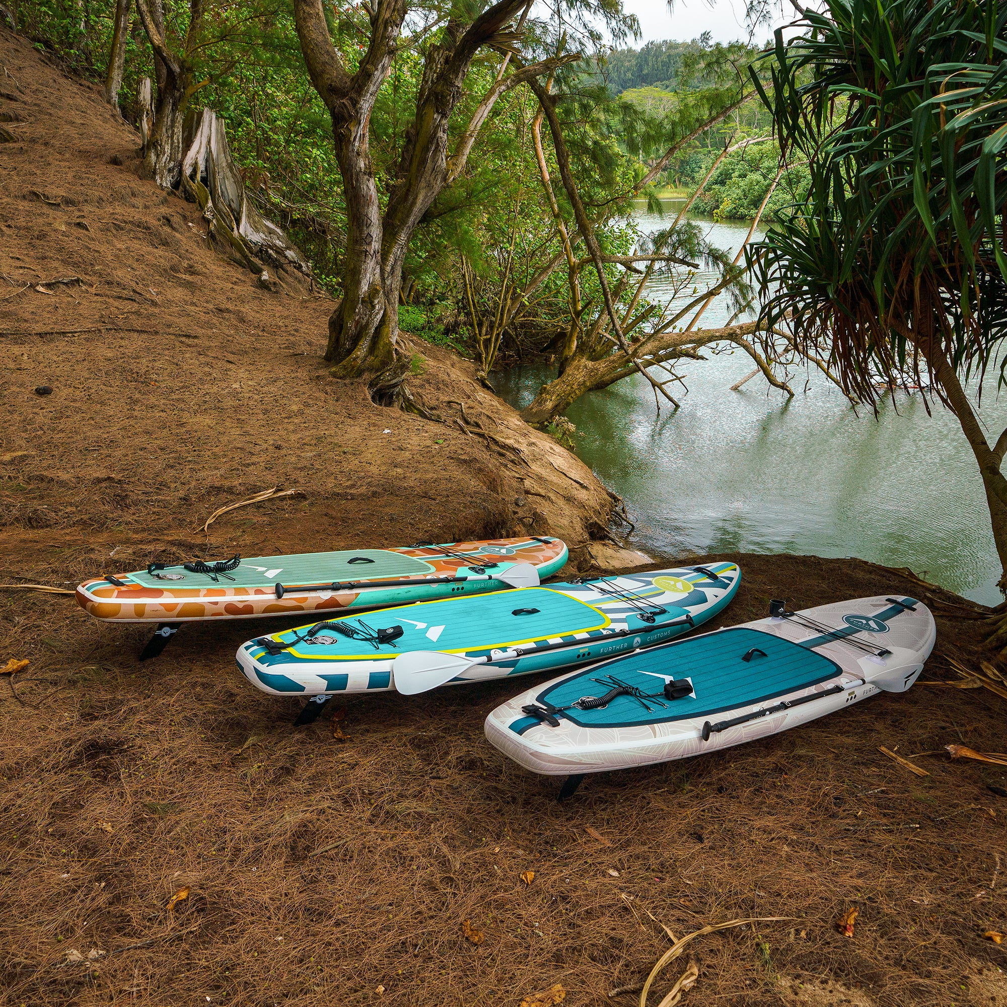 Further Customs Avalon Emerald Mariner Podium isup inflatable paddleboard paddle board sup blowup pop yacht board