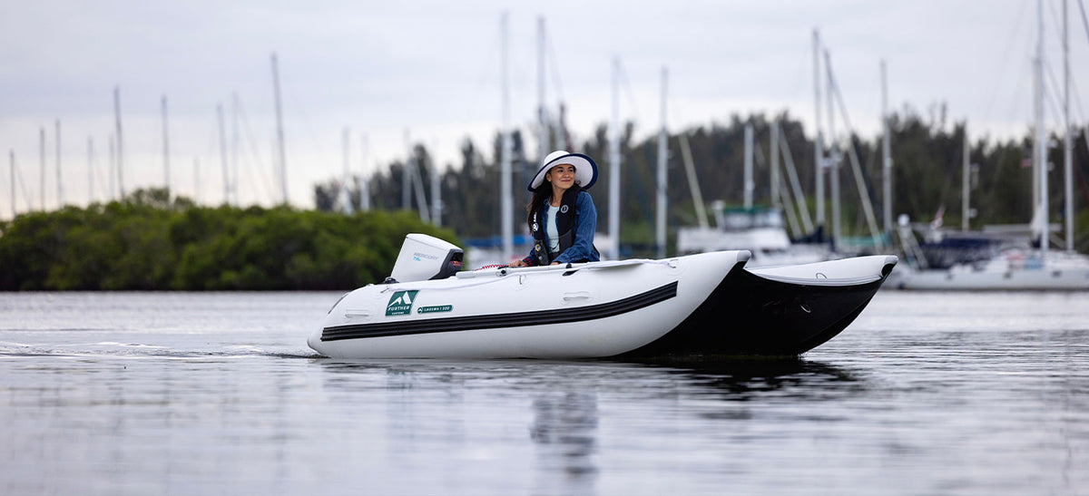 Inflatable Catamaran Open Bow Dual Twin Hull