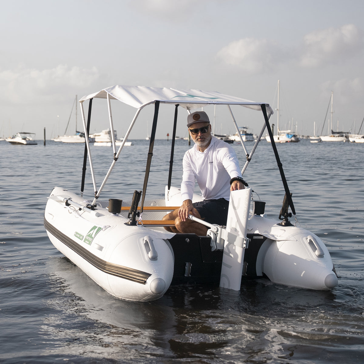 Further Customs RemigoOne Remigo One Neo Electric Outboard Engine for Tenders and Inflatable Boats Lightweight Portable Packable Built in Battery