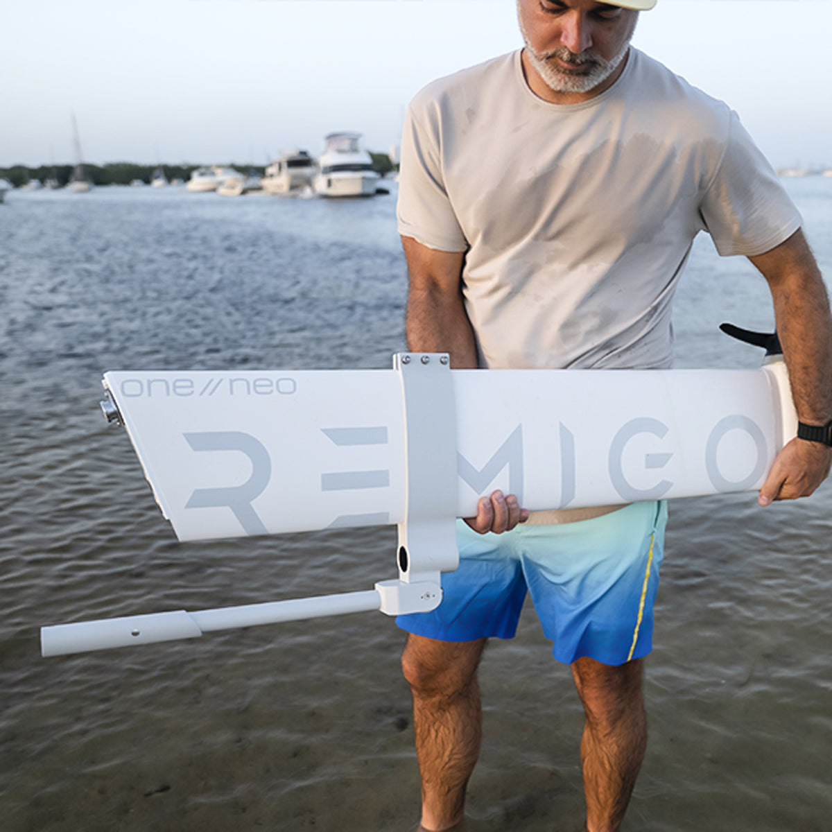 Further Customs Remigo Neo Electric Outboard Engine Lightweight Portable Dinghy Inflatable Tender Boat Package