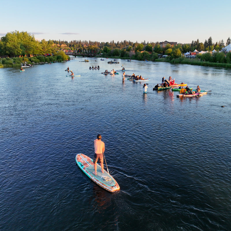Further Customs - 11'0 Tamarack Sage Inflatable Paddleboard Kit