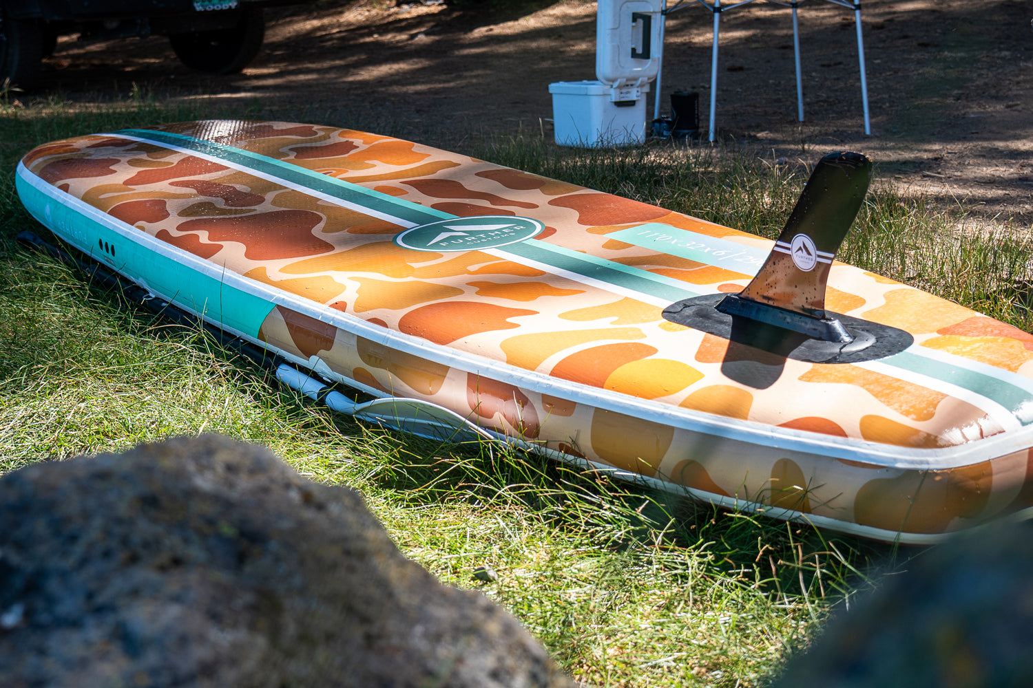Further Customs Tamarage Sage Inflatable Paddleboard SUP iSUP Jake Camping 