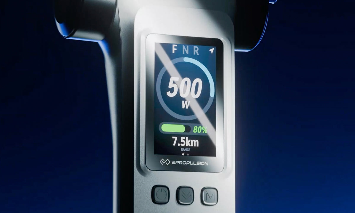 Full Color LED Display for the ePropulsion Spirit 2.0 User Interface