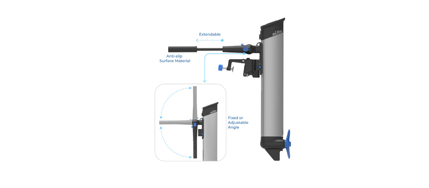 Further Customs ePropulsion eLite Extendable Tiller 2