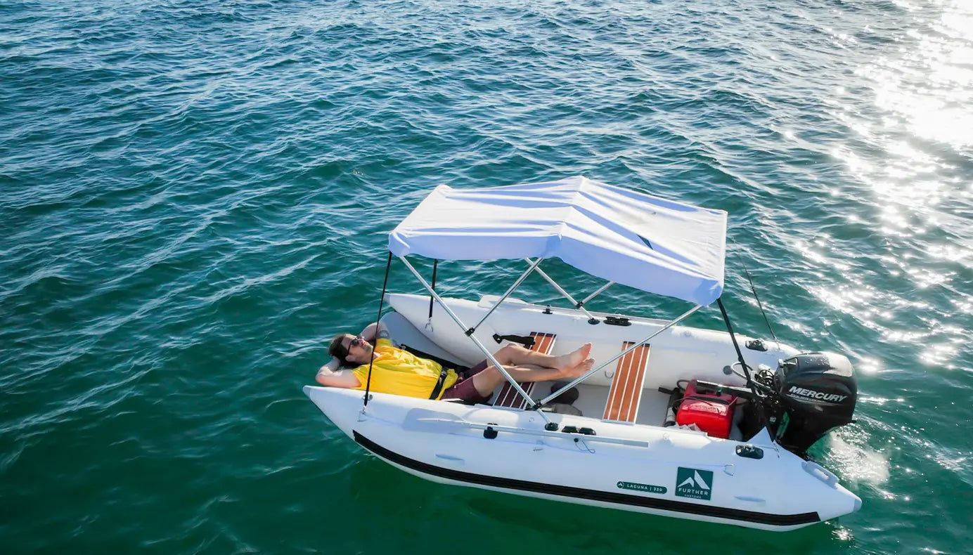 Further Customs Slider Laguna330 Mercury 15hp